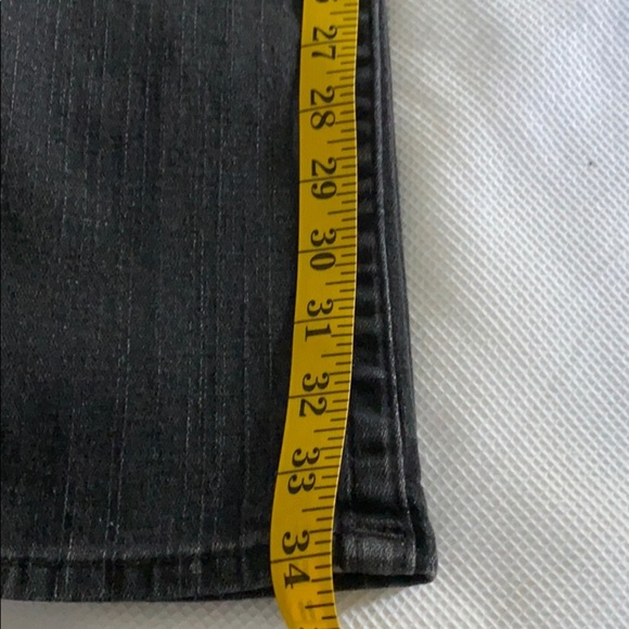 True Religion black jeans size 25 rhinestones - Picture 13 of 13